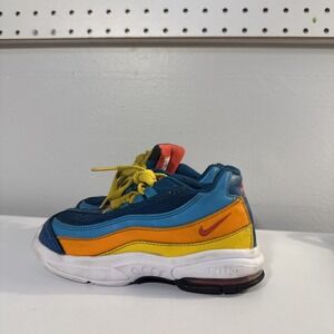 Nike Kids' Blue and Orange Sneakers